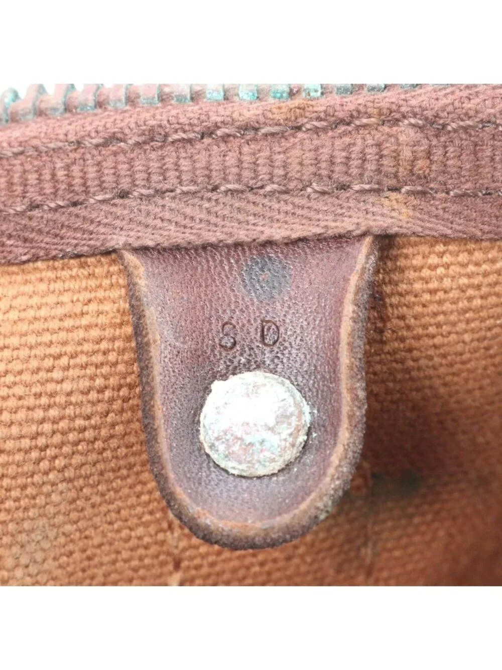 Louis Vuitton Monogram Keepall 50 Leather Boston Bag Tote Carry
